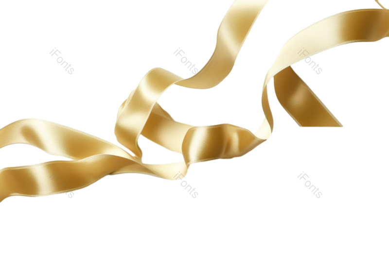 线条图片,彩带元素,丝带PNG,缎带免抠素材